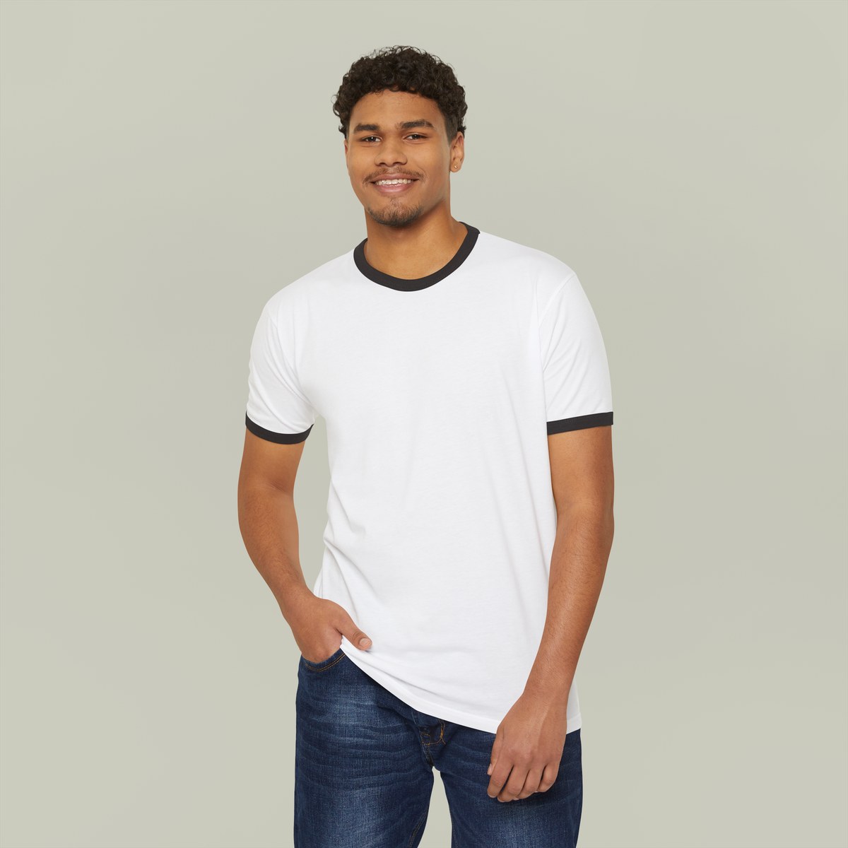 Unisex Cotton Ringer T-Shirt