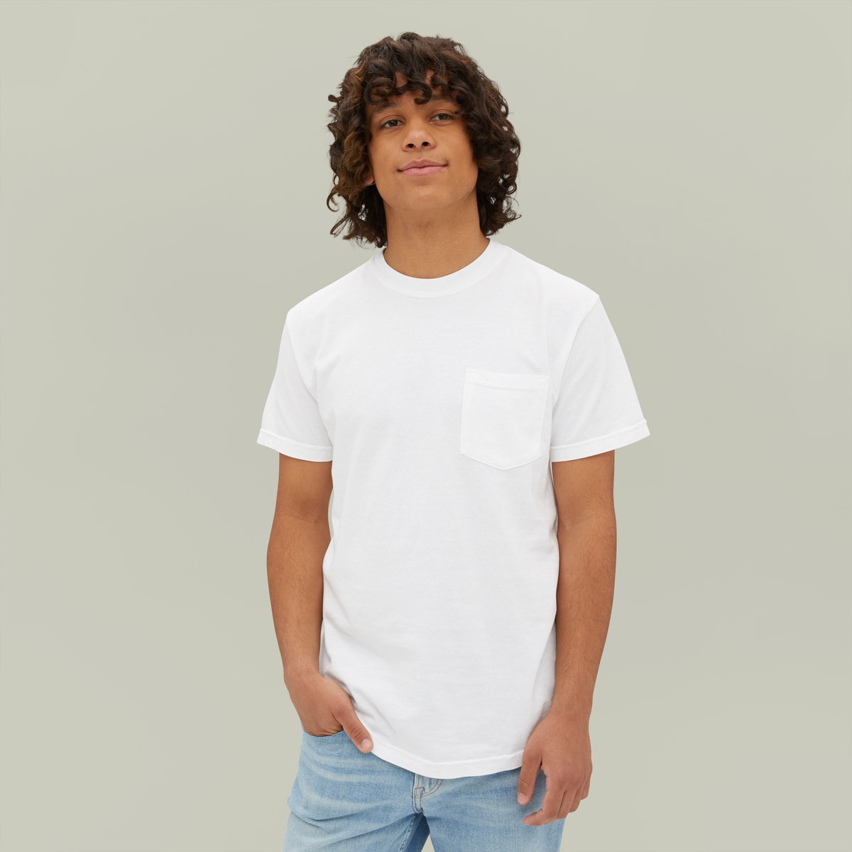 Unisex Garment-Dyed Pocket T-Shirt