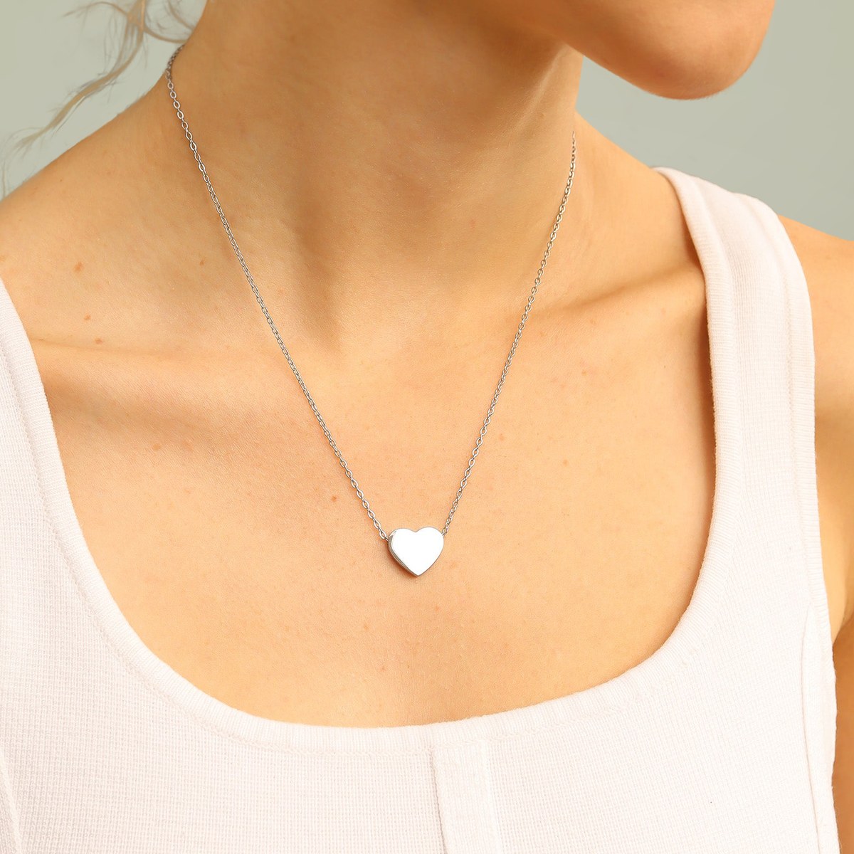 Heart Necklace (Engraving)