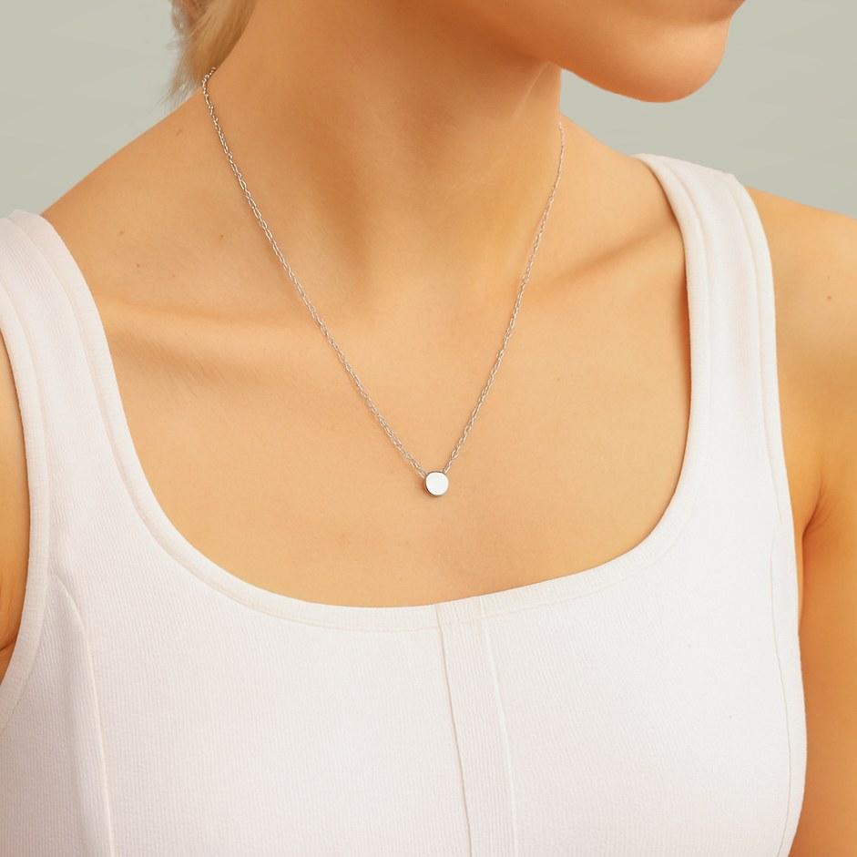 Mini Circle Necklace